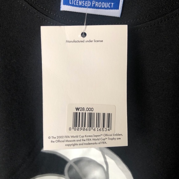 Official 2002 FIFA World Cup Korea Japan T-Shirt - Picture 3 of 3